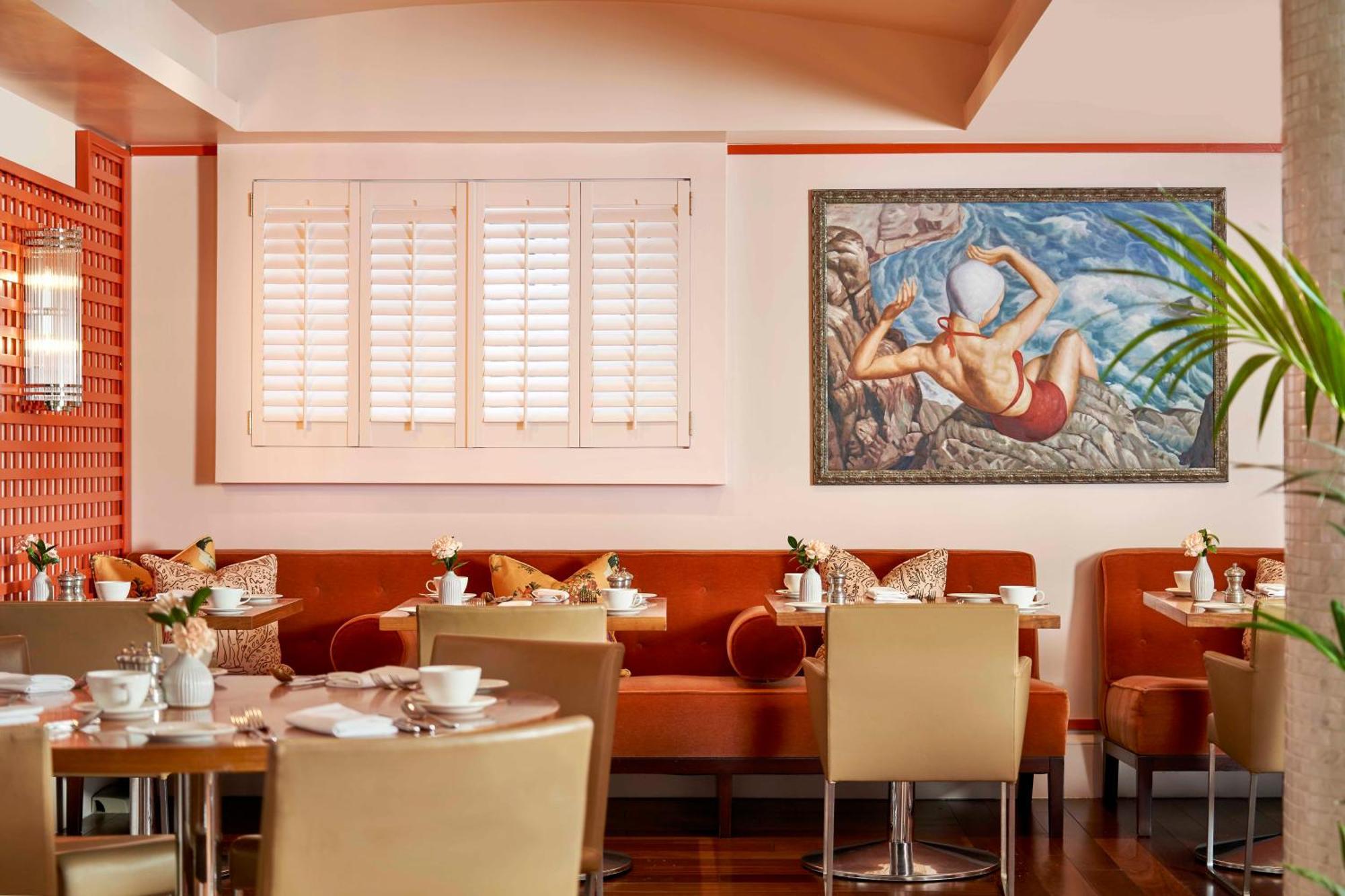 The Bloomsbury Hotel Londra Esterno foto Interior of the restaurant