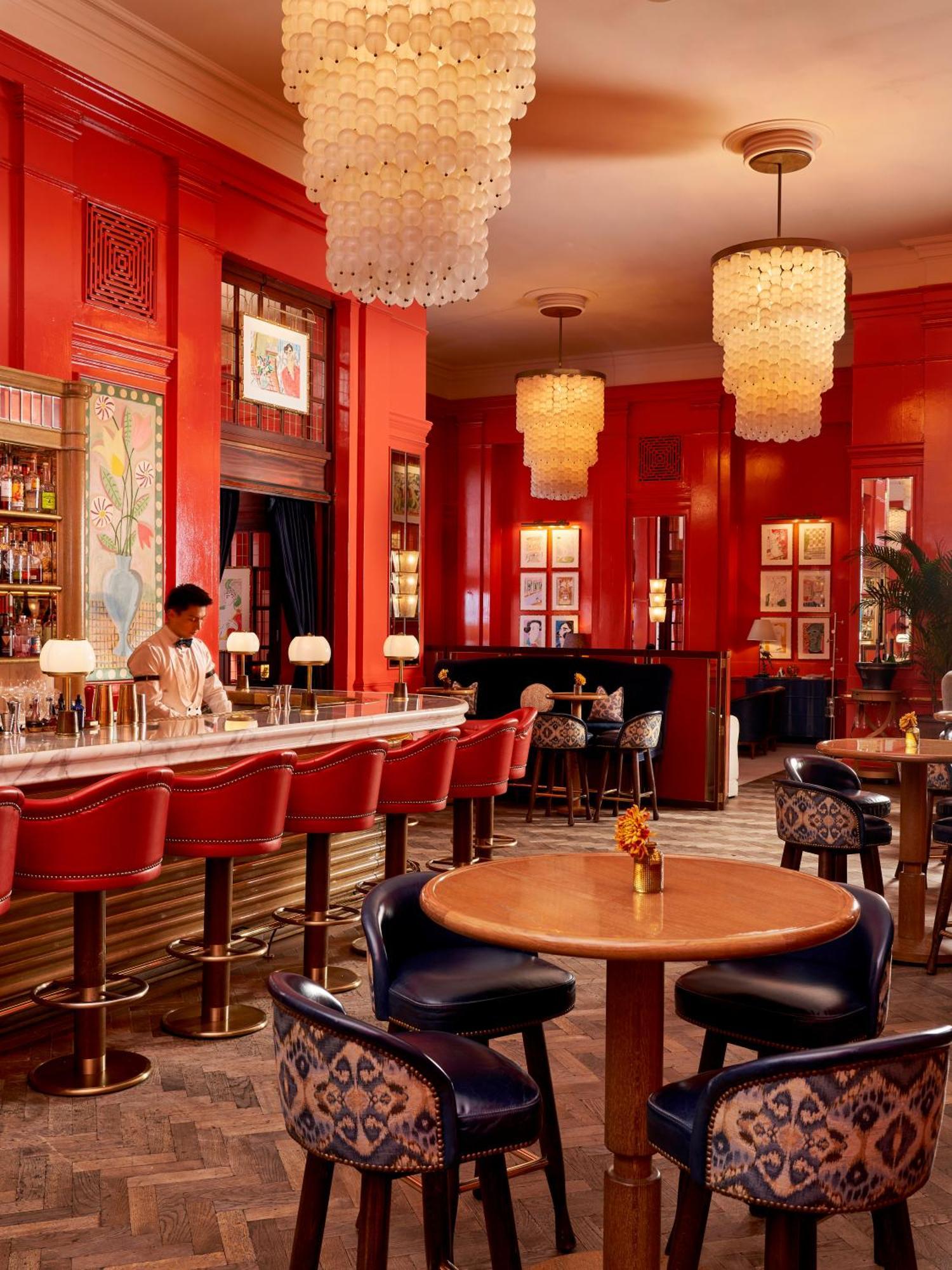 The Bloomsbury Hotel Londra Esterno foto The bar at the St. Regis New York